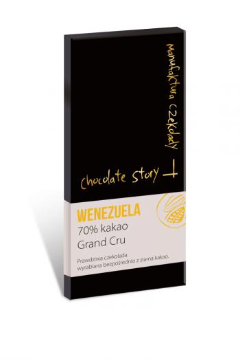 Czekolada Grand Cru, 70% kakao z Wenezueli (50 g) - Manufaktura Czekolady
