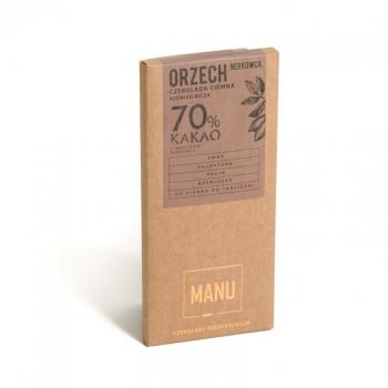 Czekolada deserowa Manu, 70% kakao, orzech nerkowca (60 g) - Manufaktura Czekolady