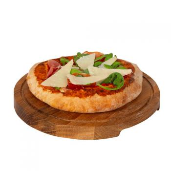 Deska drewniana do serwowania pizzy duża (34 cm) - Friends - Boska