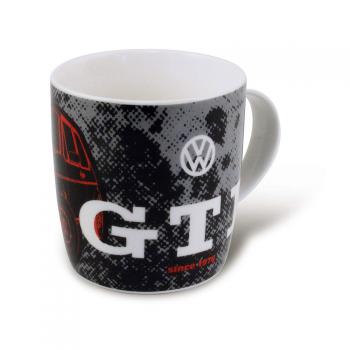 Kubek do kawy czarny GTI The Legend (370 ml) - VW Collection by BRISA