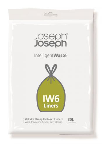 Worki na mieci Intelligent Waste Totem Max (20 sztuk, 30 l) - Joseph Joseph