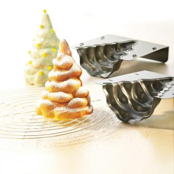 Forma przestrzenna 3D do pieczenia ciast w ksztacie choinki - Birkmann