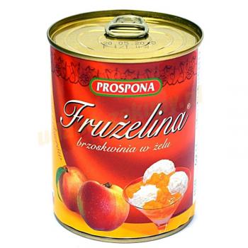 Fruelina® brzoskwinia w elu (380 g) - Prospona