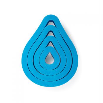Foremki, wykrawaczki plastikowe kropla wody (4 szt.) - Decora - OTSW