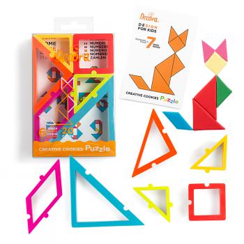 Foremki, wykrawaczki plastikowe puzzle origami (26 elementw) - Decora 