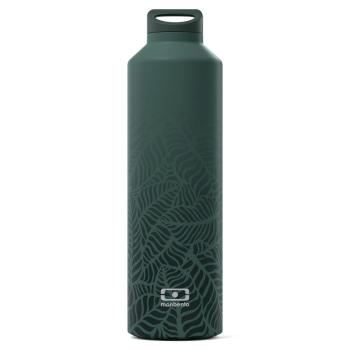 Butelka termiczna stalowa z zaparzaczem (pojemność: 500 ml) Grafic Jungle - Steel - Monbento