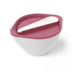 Pojemnik-miska z łyżką na zupę (pojemność 450 ml) Pink ...