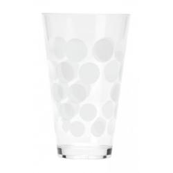 Szklanka w białe kropki (pojemność: 350 ml) - Zak!