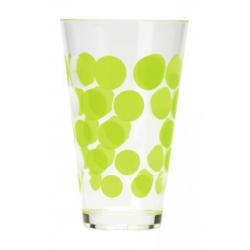 Szklanka w zielone kropki (pojemność: 350 ml) - Zak!
