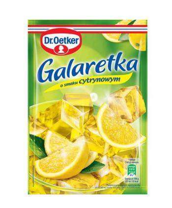 Galaretka o smaku cytrynowym (77 g) - Dr. Oetker