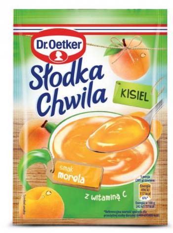 Kisiel morelowy (30 g) - Sodka Chwila - Dr. Oetker