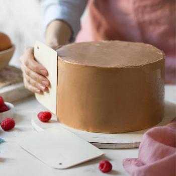 Zestaw gadkich szpatu do dekoracji tortw i ciast (2 sztuki) - Decora