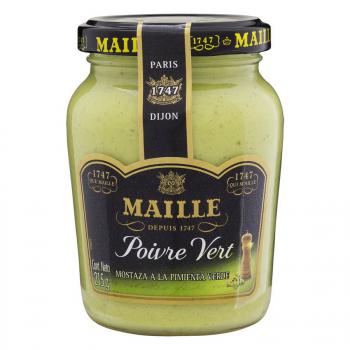 Musztarda z zielonym pieprzem (200 g) - Maille