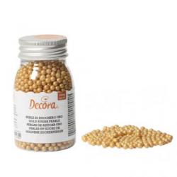 Posypka cukrowa złote perełki (100 g) - Decora