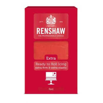Lukier plastyczny czerwony (1 kg) - Extra - Renshaw