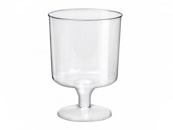Pucharek plastikowy do monoporcji, kieliszek przeźroczysty (200 ml) - Alcas