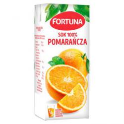 Sok 100% pomarańcza (200 ml) - Fortuna
