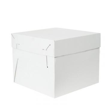 Pudełko do transportu ciast i tortów z wieczkiem (30 x 30 x 25 cm) - AleDobre.pl
