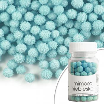 Posypka cukrowa Mimosa niebieska (40 g) - SweetDecor