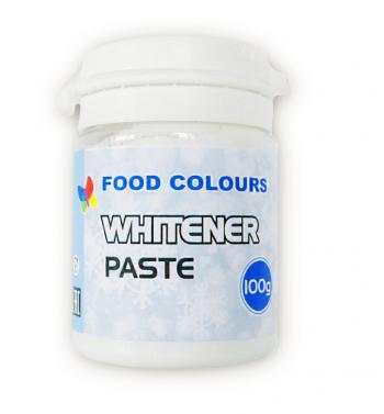 Biały barwnik do dekoracji, wybielacz, pasta (100 g) - Food Colours