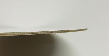 Podkad okrgy, sztywny (rednica: 22 cm, grubo: 3 mm), czarno- biay - Podkady Cukiernicze Julita