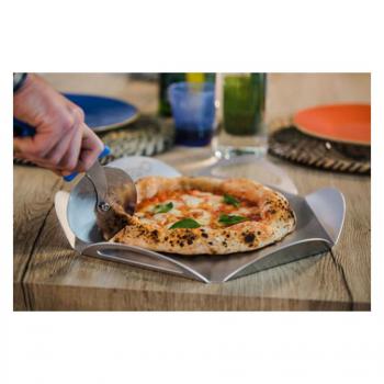 Taca do krojenia i serwowania pizzy (średnica 33 cm) - Amica – Gi Metal
