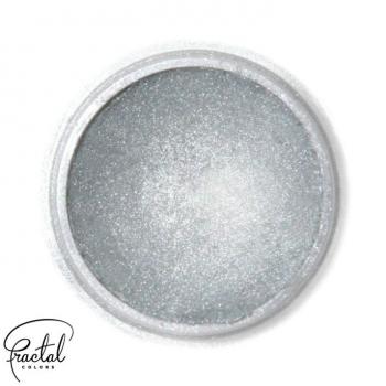Barwnik perowy w proszku, ciemny srebrny  (10 ml) - Fractal Colors