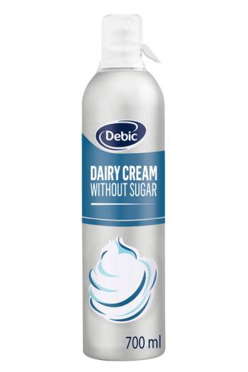 Bita mietana bez cukru (niesodzon) w sprayu 35% (0,7 l ) Dairy Cream  Debic