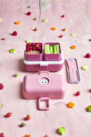 Lunchbox dziecięcy Pink Blush (pojemność: 800 ml) - Tresor - Monbento
