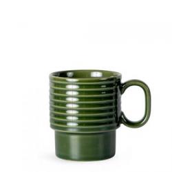 Filiżanka do kawy, zielona (poj. 250 ml) - Caffee - Sag...
