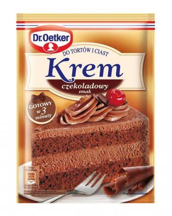 Krem do tortw, czekoladowy (140 g) - Dr. Oetker