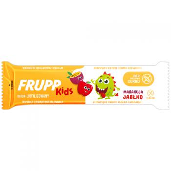 Batonik z owoców, jabłko - marakuja Frupp Kids (10 g) - Celiko