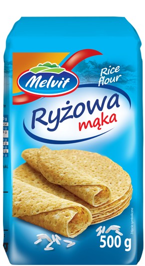 Mąka ryżowa (500 g) - Melvit