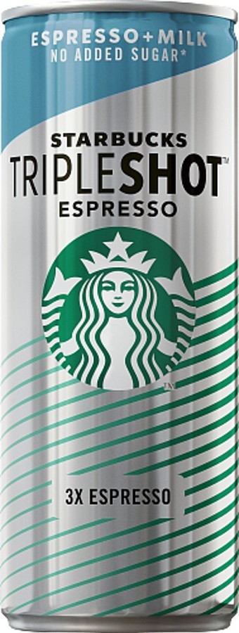 Napój kawowy bez dodatku cukru (300ml) - Tripleshot Espresso - Starbucks 