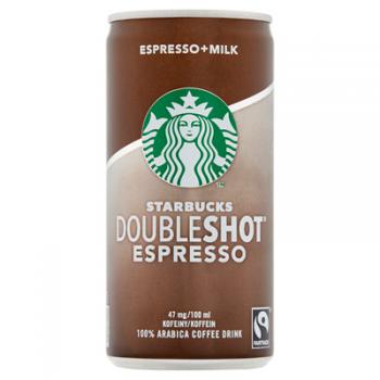Napój kawowy z mlekiem (200ml) - Doubleshot Espresso - Starbucks 