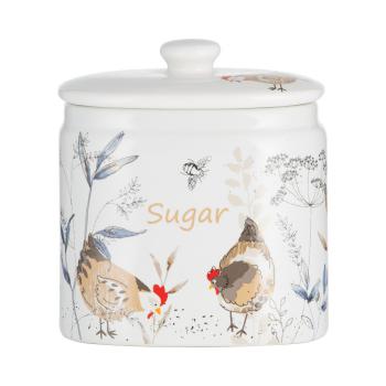 Pojemnik ceramiczny na cukier - Country Hens - Price Kensington