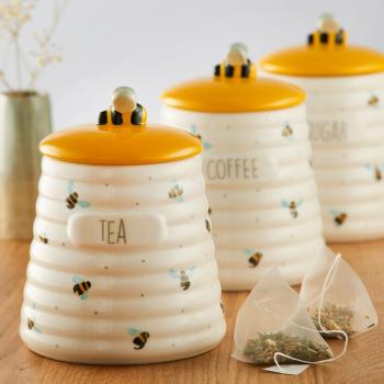 Pojemnik ceramiczny na herbatę - Sweet Bee - Price Kensington