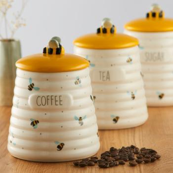 Pojemnik ceramiczny na kawę - Sweet Bee - Price Kensington
