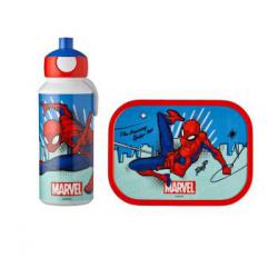Lunchbox z bidonem, zestaw dziecięcy Spiderman - Set Ca...