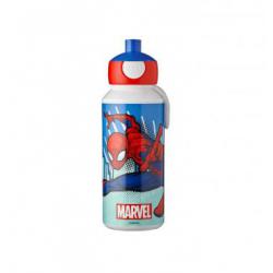 Bidon dla dzieci Spiderman (400 ml) - pop-up Campus - M...