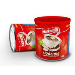 Mleko zagęszczone skondensowane słodzone 1  kg - Polfink