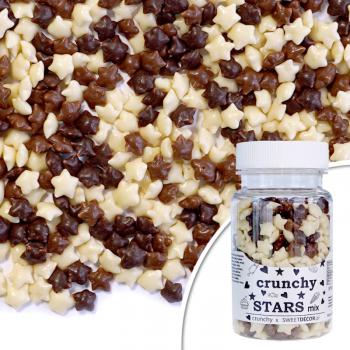 Chrupki czekoladowe Crunchy Stars-mix (40 g) - SweetDecor