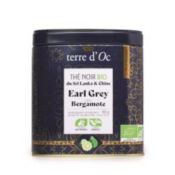 Herbata sypana czarna, organiczna, typu Earl Grey (80 g...