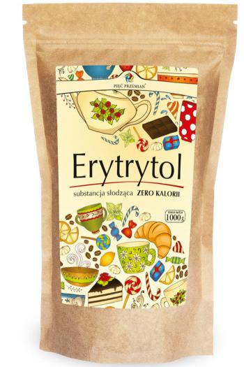 Erytrytol 1 kg  (naturalny bez GMO) - Pięć Przemian 