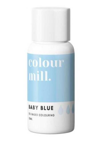 Barwnik do czekolady i mas tustych olejowy 20 ml - Baby Blue - Colour Mill
