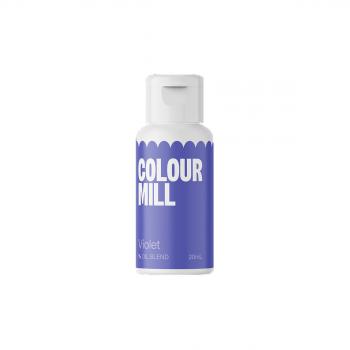Barwnik do czekolady i mas tustych olejowy 20 ml fioletowy - Violet - Colour Mill