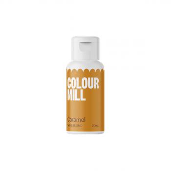 Barwnik do czekolady i mas tłustych olejowy 20 ml karmelowy - Caramel - Colour Mill