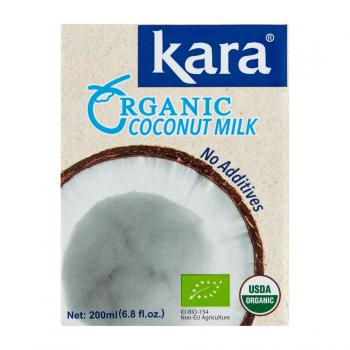 Mleczko kokosowe  Bio 16-18% (pojemno: 200 ml) - Kara
