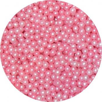 Posypka cukrowa, perełki różowe (50 g) - CL
