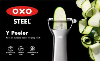 Obieraczka do warzyw Y stalowa - Steel - OXO